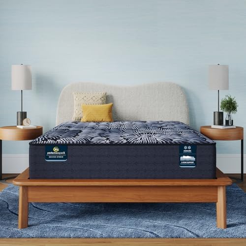 Serta Perfect Sleeper X - Knox 13.5" Firm Quilted Hybrid Queen Mattress