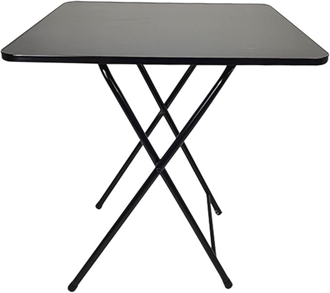 YOXIER Foldable Desk,Home Office Desks,Household Portable Small Dining Table,Multifunction Portable Computer Desk for Storing Items at Home & in The Office, Essential for Gatherings & Office Work Bla
