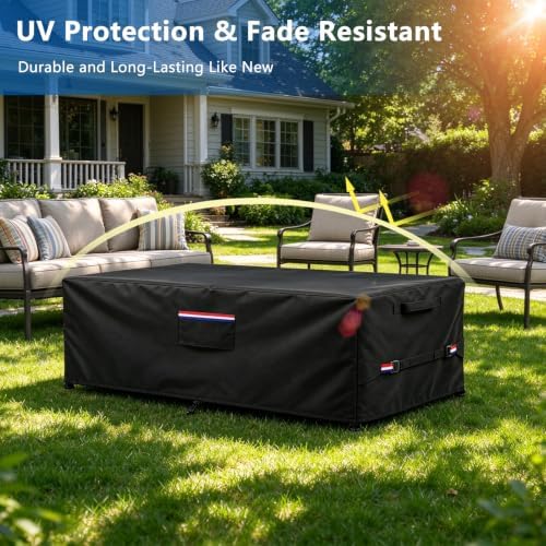 Outdoor Rectangular Fire Pit Cover for 56 Inch Firepit Table,56"Lx27"Wx15"H
