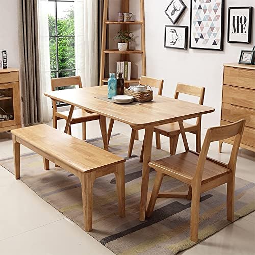 Bed End Bench - Wooden Living Room & Bedroom Seat, Natural Color