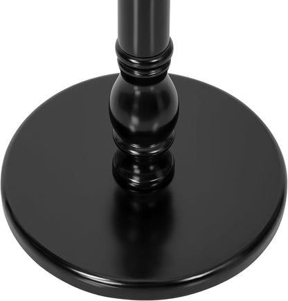 Bekrvio Tree Coat Rack Freestanding with Sturdy Round Base, Black | Unique Coat Hanger Stand, Heavy Duty Standing Coat Rack, For Jacket, Hat, Bags For Entryway / Hallway / Bedroom