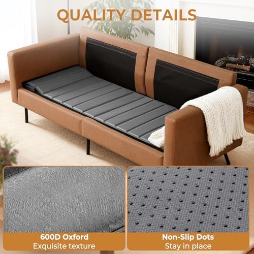Heavy Duty Couch Cushion Support Board for Sagging Sofa, 24''x48''Wide Loveseat, Thick Reinforced Wood Boards Add Strong Seat Supports, Under Couch Insert with Anti-Slip Dots, Grey