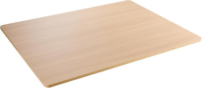 Kaboon Universal Tabletop 48"x36", Solid One-Piece Melamine Table Top, Restaurant Desk DIY, Home and Office,Dark Walnut