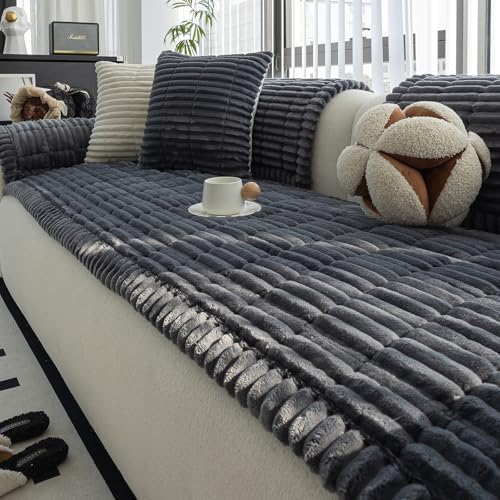 Couch Covers for Sofa, Sofa Covers for Dogs Washable, DGrey, 1PC