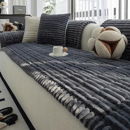 Couch Covers for Sofa, Sofa Covers for Dogs Washable, DGrey, 1PC