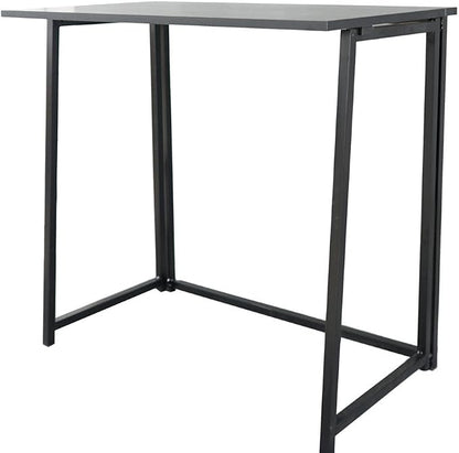 Ochine Modern 32" Folding Computer Desk, Space Saving Collapsible Desk for Home Office, Simple Laptop Writing Table for Working, Gaming Desk, 15mm Wood Material, 31.5 x 17.72 x 29.33 inches