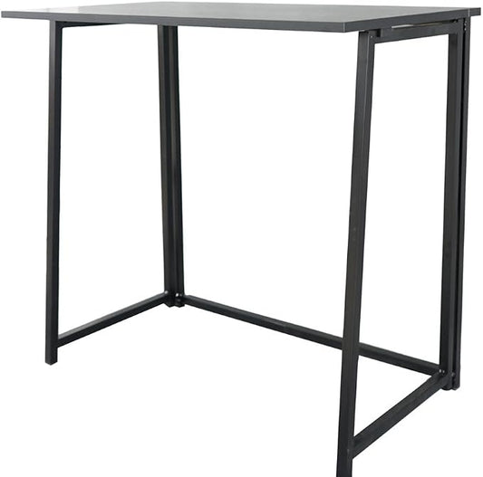 Ochine Modern 32" Folding Computer Desk, Space Saving Collapsible Desk for Home Office, Simple Laptop Writing Table for Working, Gaming Desk, 15mm Wood Material, 31.5 x 17.72 x 29.33 inches