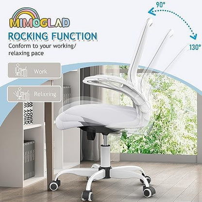 Mimoglad Ergonomic High Back Mesh Office Chair, Adjustable Lumbar Support, Thickened Seat Cushion
