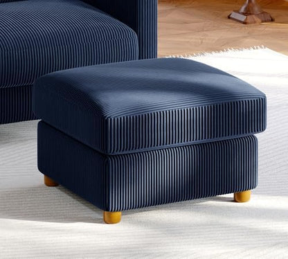 Welzona 25.2" Couches for Living Room Ottoman, Storage Ottoman, Foot Rest