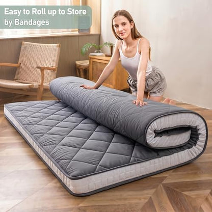 MAXYOYO Futon Mattress, Japanese Floor Mattress Full Size Tatami Mat