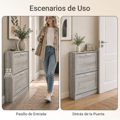 Haotian Enclosed Shoe Rack for Entryway