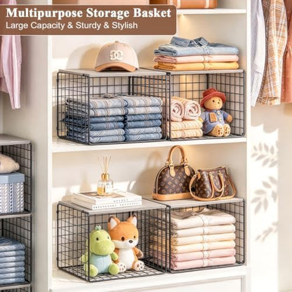 Widened and Heightened Large Capacity Closet Organizers And Storage Shelf