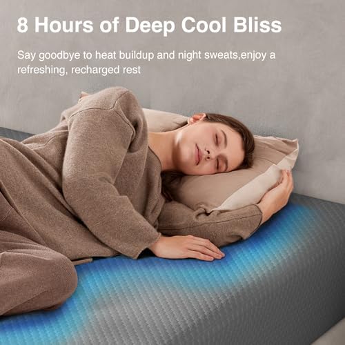 Novilla Twin Mattress 10 Inch, Cooling Twin Memory Foam Mattress