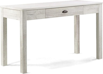 Grain Wood Furniture Montauk Desk/Dressing Table, Rustic Off-White