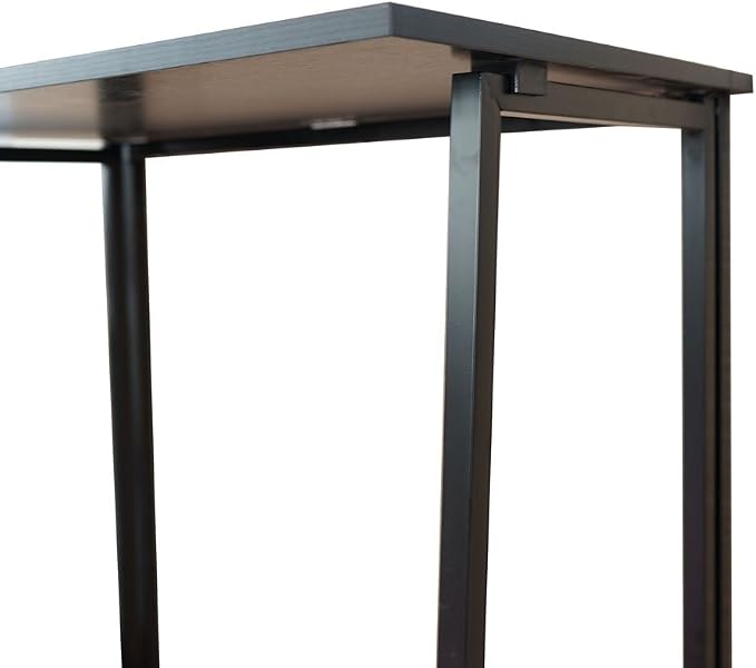 Folding Desk Computer Desk Standing Desk, Small Foldable Desk 31.6" for Small Spaces, Space Saving Portable Laptop Study Foldable Table Computer Table Writing Workstation for Home Office Desks