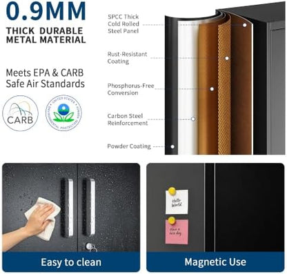 Garage Storage Cabinet, Durable Metal Storage Solution