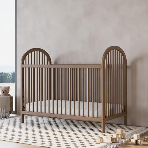 Graco Olivia 3-in-1 Convertible Crib, Hazelnut