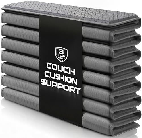 Heavy Duty Couch Cushion Support Board for Sagging Sofa, 24''x48''Wide Loveseat, Thick Reinforced Wood Boards Add Strong Seat Supports, Under Couch Insert with Anti-Slip Dots, Grey