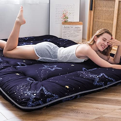 MAXYOYO Japanese Floor Mattress 4" Thick Twin Size Foldable Futon Mattress