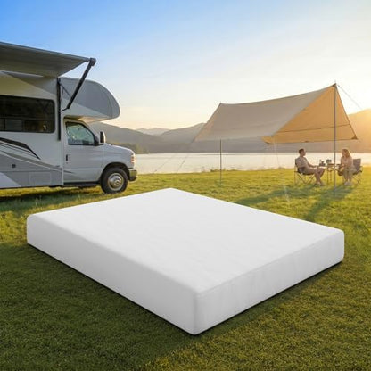 Novilla 8 Inch RV Short Queen Mattress, Gel Memory Foam Mattress, 75"x60"