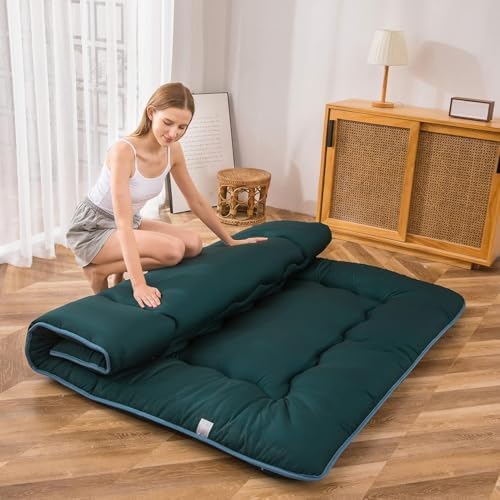 MAXYOYO Japanese Floor Mattress Folding Futon Mattress 4" Thick Tatami Mat