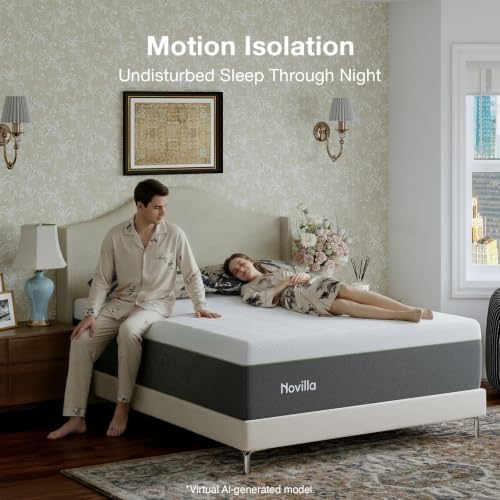 Novilla Bliss Green Tea Memory Foam Twin Mattress