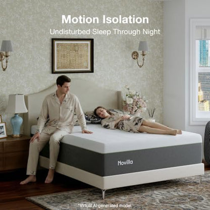 Novilla Bliss Green Tea Memory Foam Twin Mattress