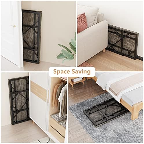 Folding Desk Writing Computer Desk for Home Office No-Assembly