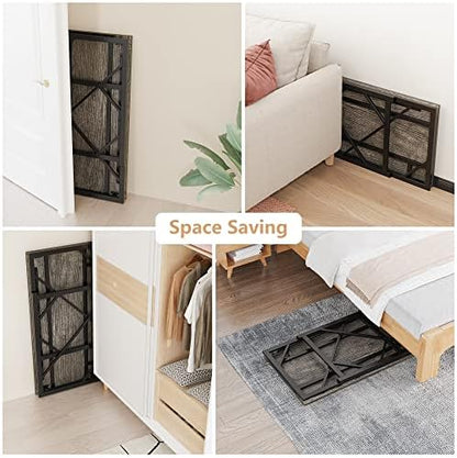 Folding Desk Writing Computer Desk for Home Office No-Assembly