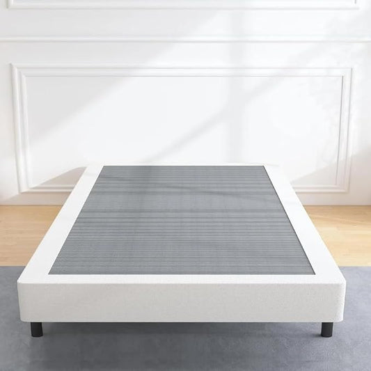 ALDRICH Low Profile Box Spring Twin Size,3 Inch Heavy Duty Metal Box Spring for Twin Bed,Mattress Foundation Non-Slip/No Noise/Easy Assembly (Twin)