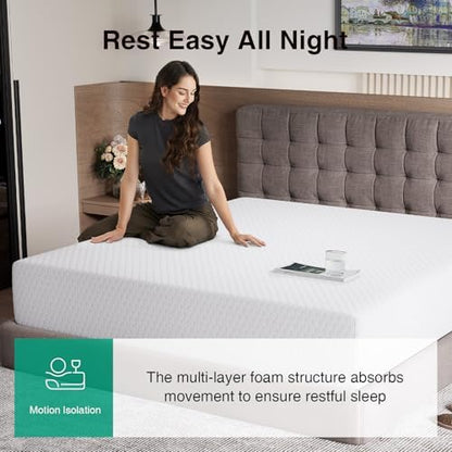 Novilla King Mattress 14 Inch, King Memory Foam Mattress