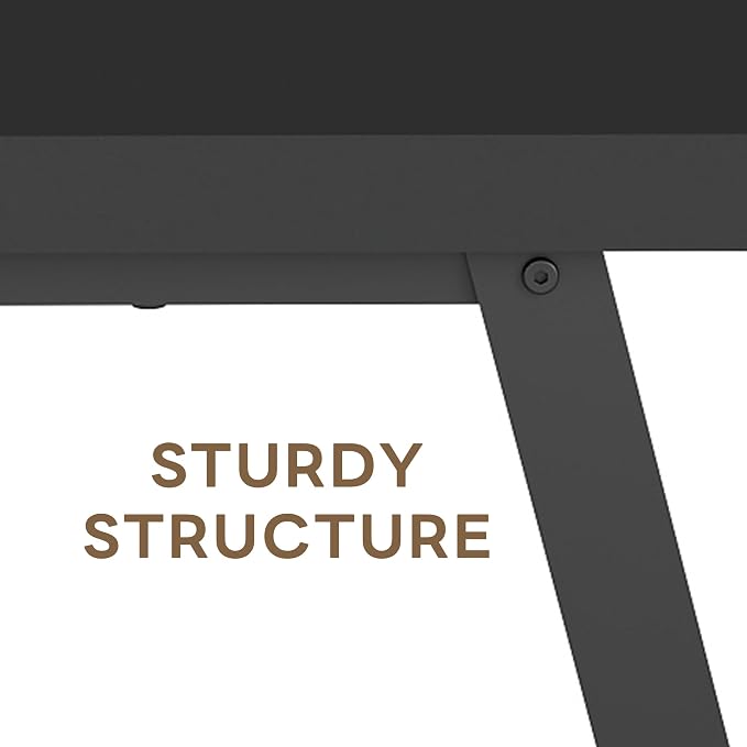 47" Farmhouse Entryway&End of Bed Wood Bench,Black | Skandiquip 43"47" Wood Farmhouse Entryway Bench, Mid Century Rustic End of Bed Bench for Mudroom, Living Room & Kitchen