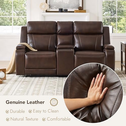 Watson & Whitely Zero Gravity Power Reclining Sofa & Loveseat Set, Brown