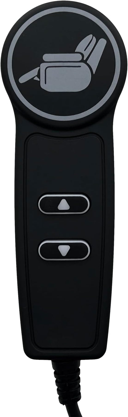 2 Button 5 Pin Remote Hand Control Controller with USB A C Ports and Backlight for Lift Chair Power Recliner Parts Replacement