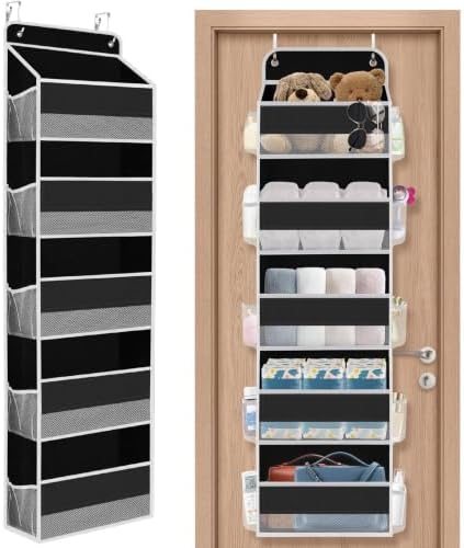 1Pack Over The Door Organizer Large Capacity Hanging Storage Room Organizer