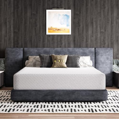 Avenco King Mattress 14 Inch, Medium Firm Memory Foam Mattress in a Box