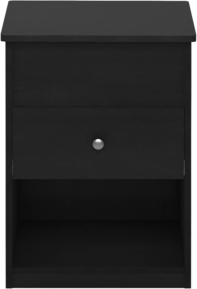 Furinno Jensen Lift Top Nightstand, Americano
