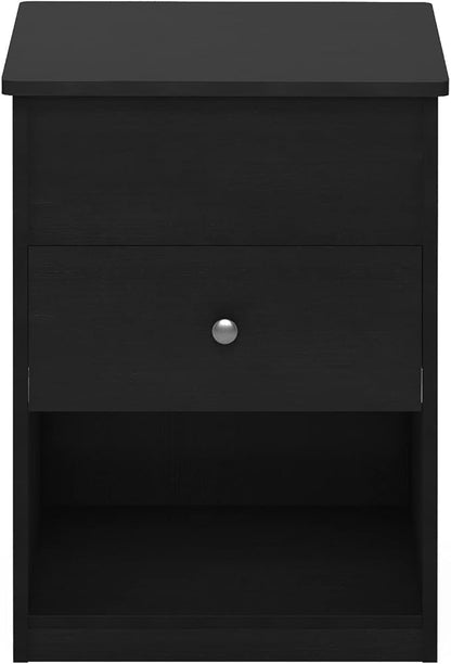 Furinno Jensen Lift Top Nightstand, Americano