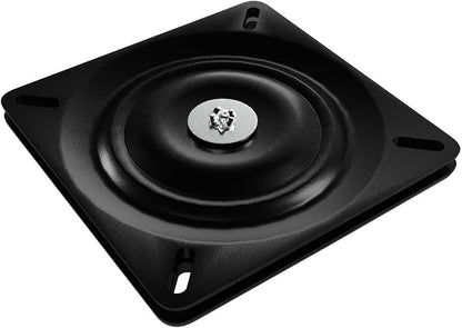 AAGUT 8" Swivel Plate Mechanism for Recliner Chair & Bar Stool Heavy Duty Swivel Base Square Swivel Furniture Replacement Coated 360 Degree Turntable