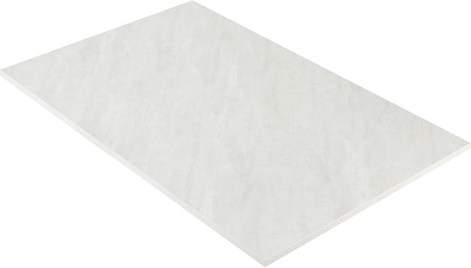 Kaboon Universal Tabletop 36"x20", Solid One-Piece Melamine Table Top,Floating Desk RV Table DIY, Home and Office Countertop, Sea Salt