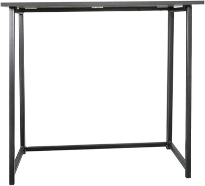 Ochine Modern 32" Folding Computer Desk, Space Saving Collapsible Desk for Home Office, Simple Laptop Writing Table for Working, Gaming Desk, 15mm Wood Material, 31.5 x 17.72 x 29.33 inches