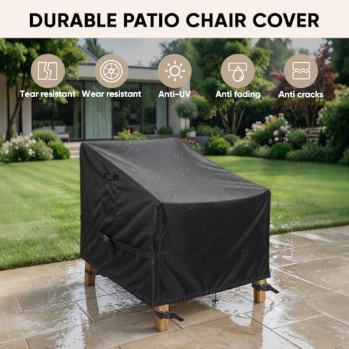 BALEINE Patio Furniture Covers Waterproof, Heavy Duty Outdoor Chair Cover