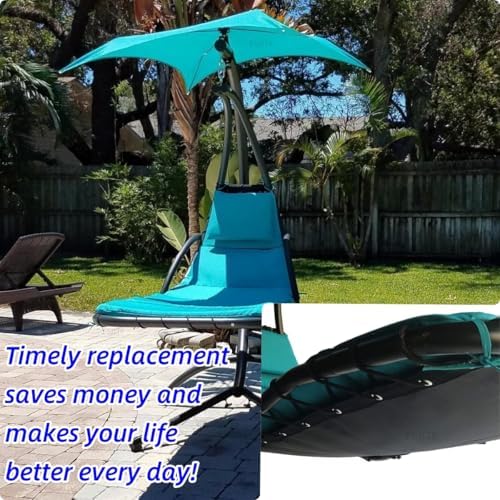 Patio Hanging Hammock zero gravity Lounger Replacement Support Mesh+Rope