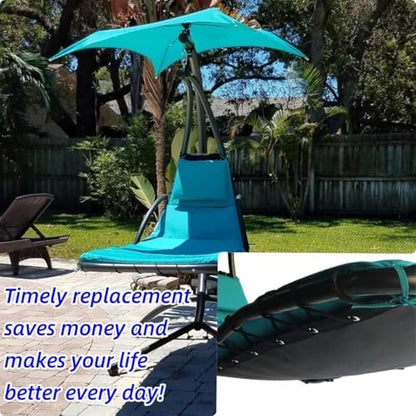 Patio Hanging Hammock zero gravity Lounger Replacement Support Mesh+Rope