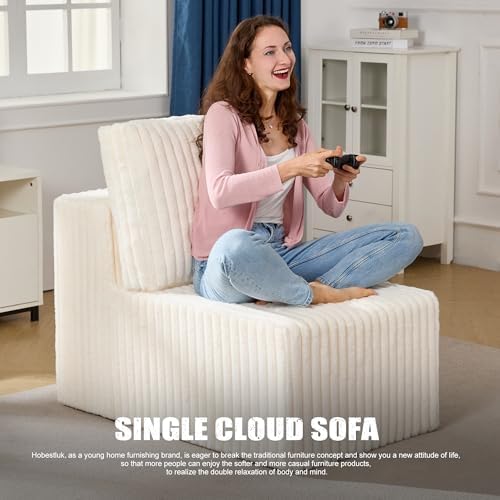 Hobestluk Boneless Couches for Living Room Memory Foam Couch Modular Sofa