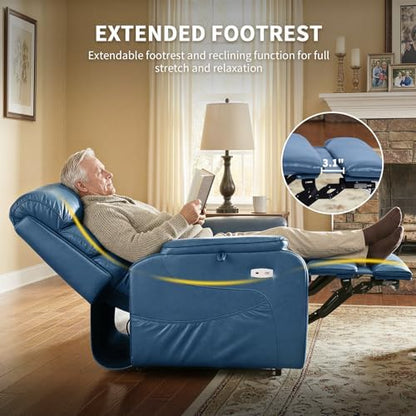 EONIX Dual Motor Power Lift Recliner Chair for Elderly with Heat & Massage