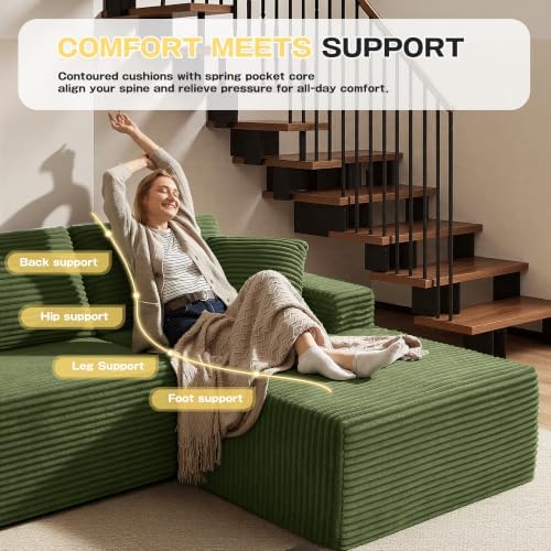 Boneless Couch, L Shaped Cloud Couch Sofa