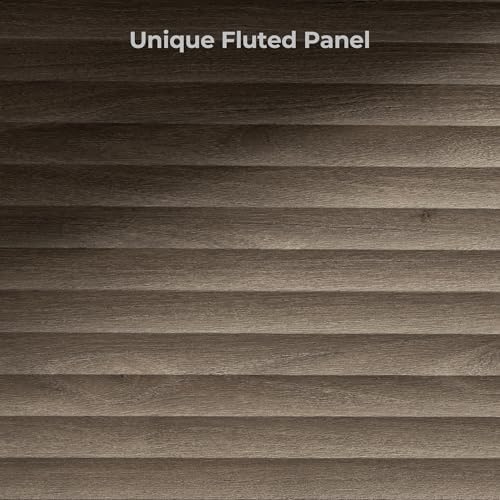 SICOTAS Buffet Cabinet with Storage Sideboard Cabinet with Doors & Shelves