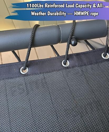 Patio Hanging Hammock zero gravity Lounger Replacement Support Mesh+Rope