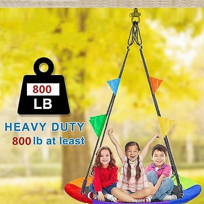 4 Heavy Duty Swing Hangers Permanent Anti Rust Bearing, 180 Swing Hardware, 1500 LBS, 304 Stainless Steel Color
